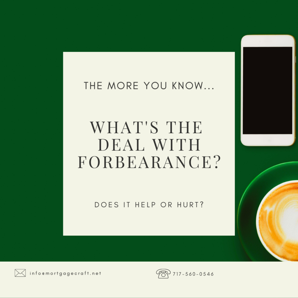 What Is Forbearance? 11 Mortgage Craft-Forbearance Featured Image
